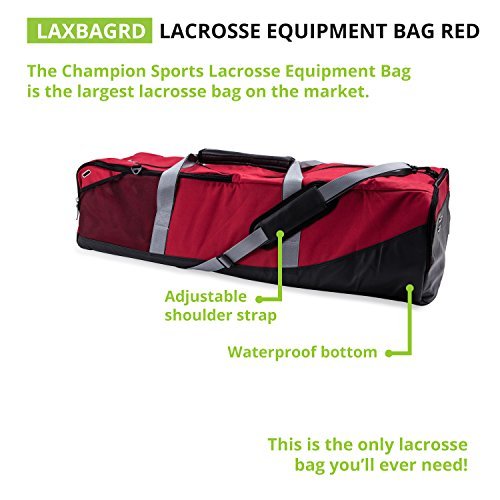 New Champion Sports Lacrosse Equipment Bag (Red) - Kidsy