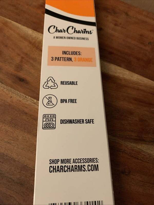 New CharCharms Unicorn Tumbler Straws (6 - Pack, 40oz) - Kidsy