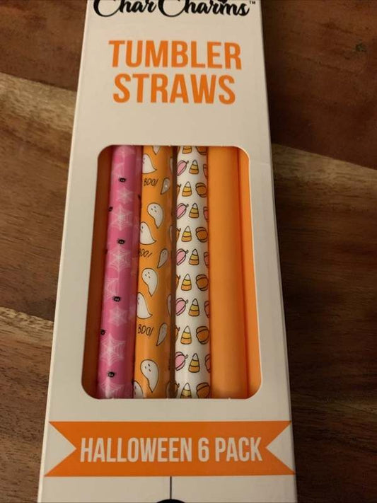 New CharCharms Unicorn Tumbler Straws (6 - Pack, 40oz) - Kidsy