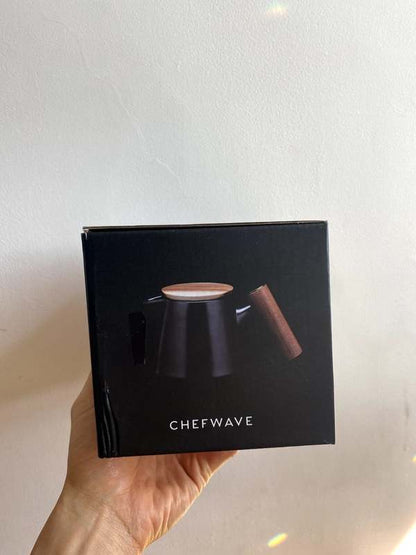 New ChefWave Artisan Series Ceramic Teapot with Steel Infuser - Kidsy
