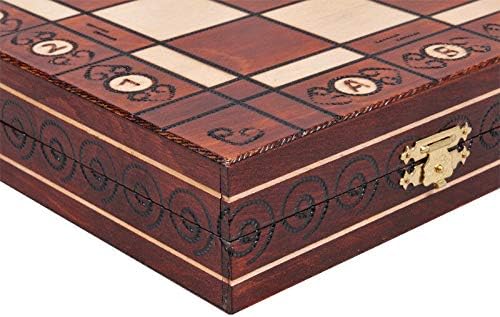 New Chess and games shop Muba Dubrovnik 6EF Handmade Wooden Chess Set 21 Inch Board - Kidsy