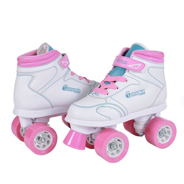 New Chicago Skates Sidewalk Youth Quad Roller Skates - Kidsy