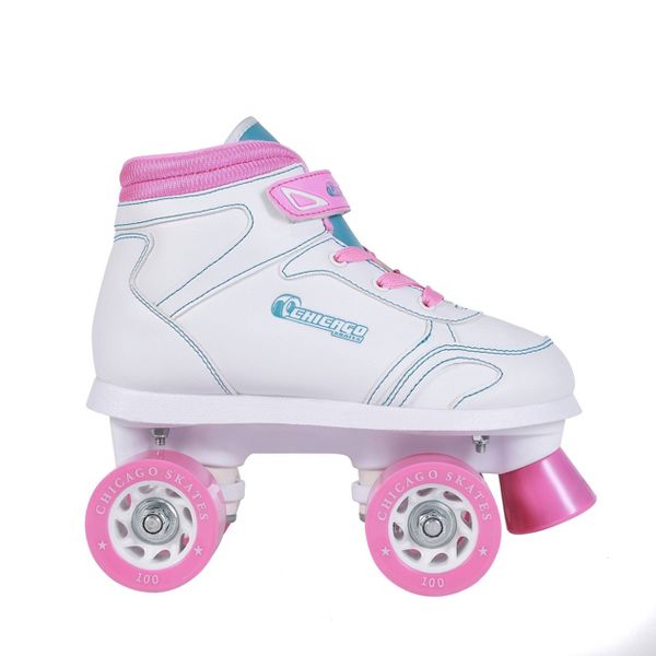 New Chicago Skates Sidewalk Youth Quad Roller Skates - Kidsy