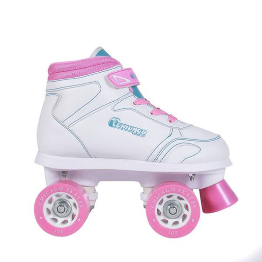 New Chicago Skates Sidewalk Youth Quad Roller Skates - Kidsy