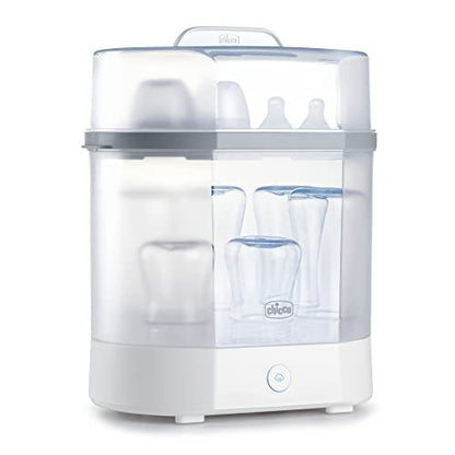 New Chicco Baby Bottle Steam Sterilizer 3 in 1 Modular System (White/Grey) - Kidsy