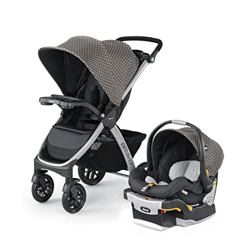 New Chicco Bravo 3 - in - 1 Trio Travel System (Calla/Grey) - Kidsy