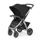 New Chicco Bravo Quick - Fold Stroller (Black) - Kidsy