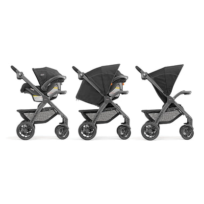 New Chicco Bravo Sport 3-in-1 Travel System (Iron) - Kidsy