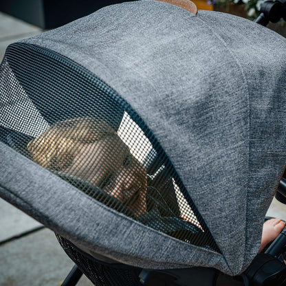 New Chicco Corso Primo Modular Quick - Fold Stroller with Infant Car Seat Adapter (Summit/Grey) - Kidsy