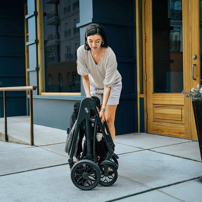 New Chicco Corso Primo Modular Quick - Fold Stroller with Infant Car Seat Adapter (Summit/Grey) - Kidsy