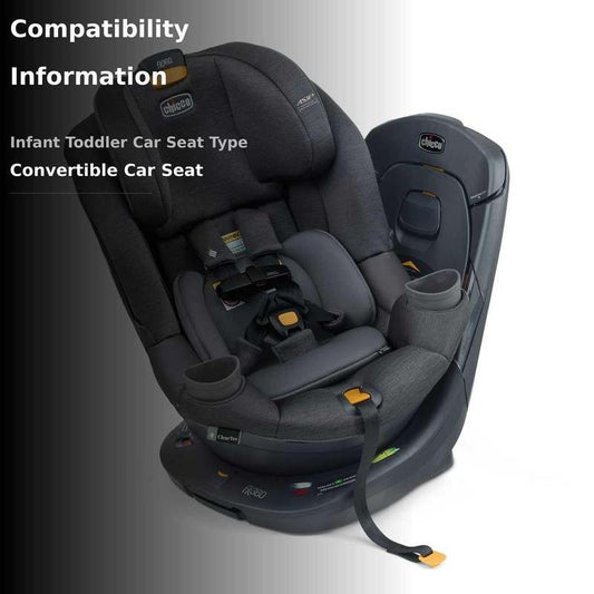 New Chicco Fit360 ClearTex Rotating Convertible Car Seat (Carbon Grey) - Kidsy