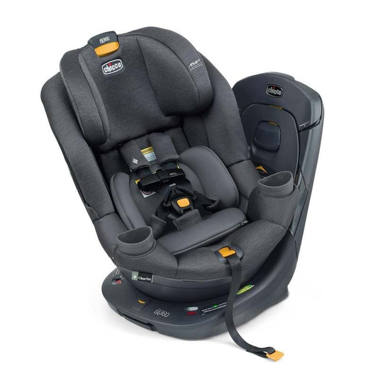 New Chicco Fit360 ClearTex Rotating Convertible Car Seat (Carbon Grey) - Kidsy
