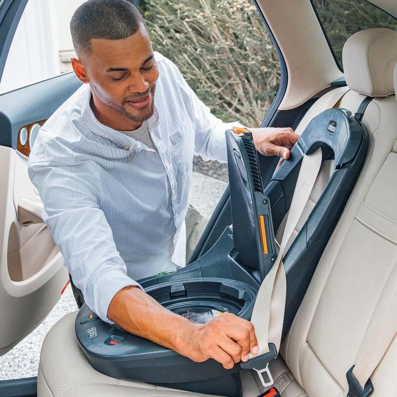 New Chicco Fit360 ClearTex Rotating Convertible Car Seat (Drift) - Kidsy