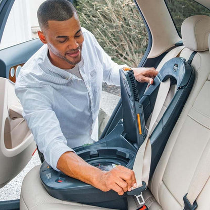 New Chicco Fit360 ClearTex Rotating Convertible Car Seat (Drift) - Kidsy