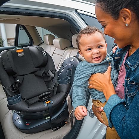 New Chicco Fit360 ClearTex Rotating Convertible Car Seat (Drift) - Kidsy