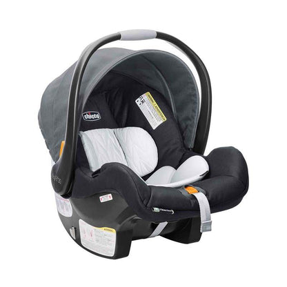 New Chicco KeyFit 30 ClearTex Infant Car Seat and Base - Pewter - Kidsy