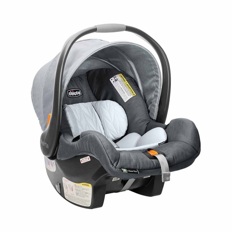 New Chicco KeyFit 30 Cleartex Infant Car Seat (Slate) - Kidsy