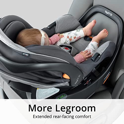 New Chicco KeyFit 35 ClearTex Infant Rear - FacingCar Seat and Base (Shadow/Black) - Kidsy