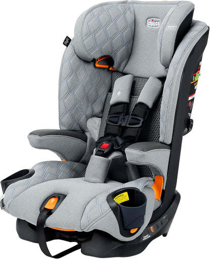 New Chicco MyFit Harness + Booster Car Seat (MyFit Air with ClearTex, Stratus) - Kidsy