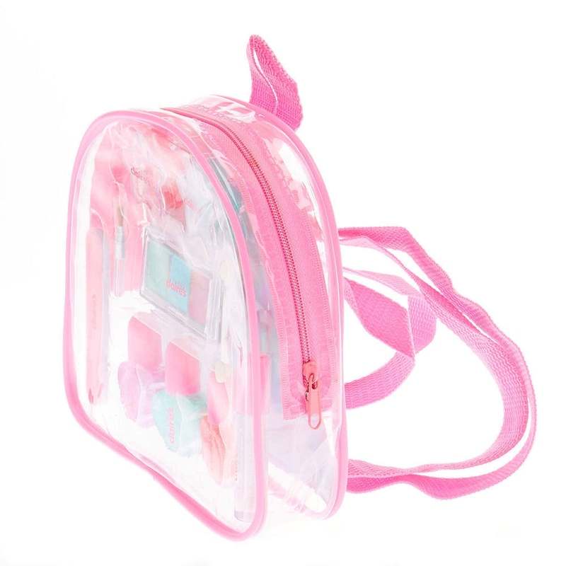New Claire’s Club Pastel Glitter Backpack Makeup Set - Kidsy