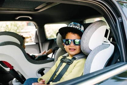 New Clek Foonf Convertible Car Seat, Railroad Ziip - Kidsy