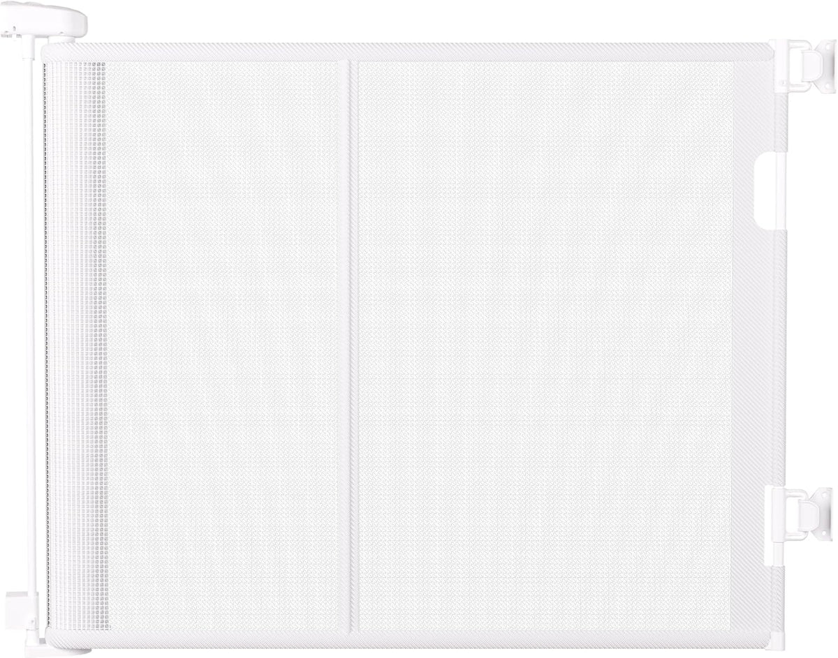 New Colbabe 55 Inches Retractable Baby Gate, 34 Inches Tall Extra Wide Pet Gate for Stairs - Kidsy