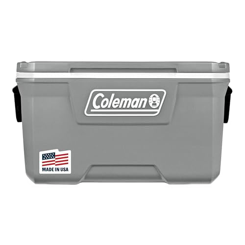 New Coleman 316 70qt Chest Cooler (Rock Gray) - Kidsy