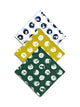 New Con.Struct x Best Friends Bandana Mask 3 - Pack (Yellow Dog Sketch) - Kidsy