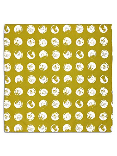 New Con.Struct x Best Friends Bandana Mask 3 - Pack (Yellow Dog Sketch) - Kidsy