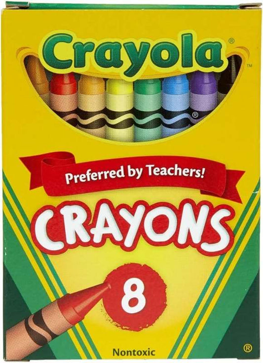 New Crayola Classic Color Pack Crayons Tuck Box (8 Colors) - Kidsy