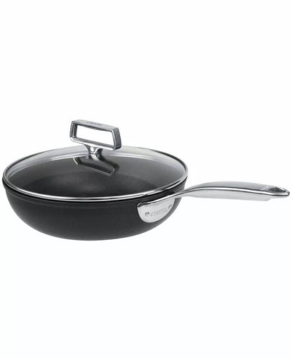 New Cristel Castel Pro Ultralu 2 - Qt. Nonstick Sauté Pan With Lid - Kidsy