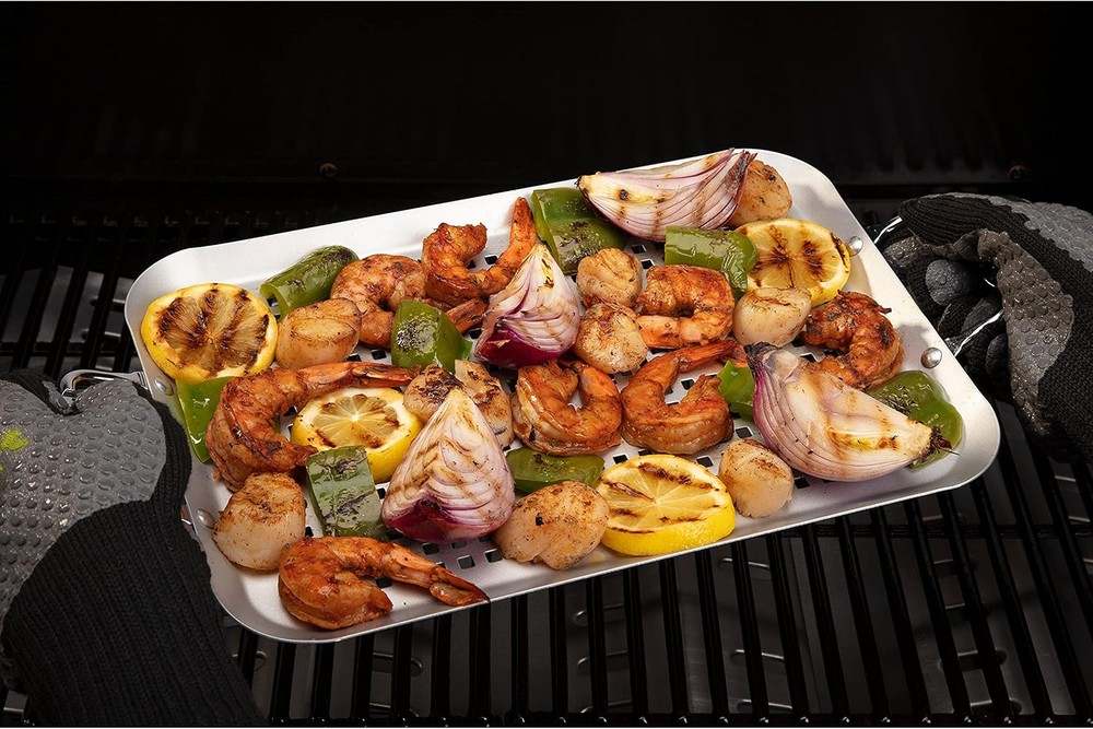 New Cuisinart CNP - 650 Non - Stick Rectangular Grill Topper - Kidsy
