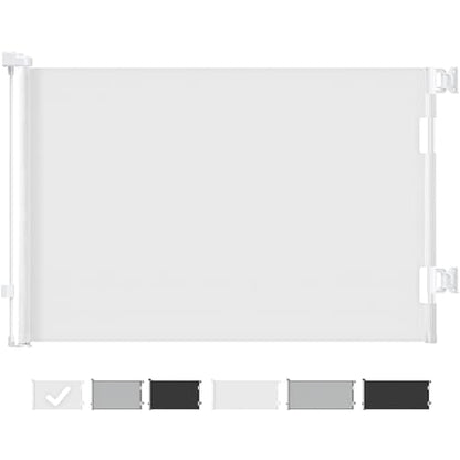 New Cumbor Baby Gate Retractable Gates for Stairs Pet Gate Up to 55" Wide (White) - Kidsy
