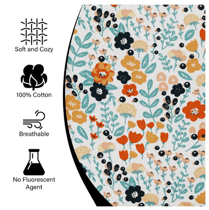 New CUXFLS Baby Strap Covers - 2 Pack (Pink Flower) - Kidsy