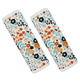 New CUXFLS Baby Strap Covers - 2 Pack (Pink Flower) - Kidsy