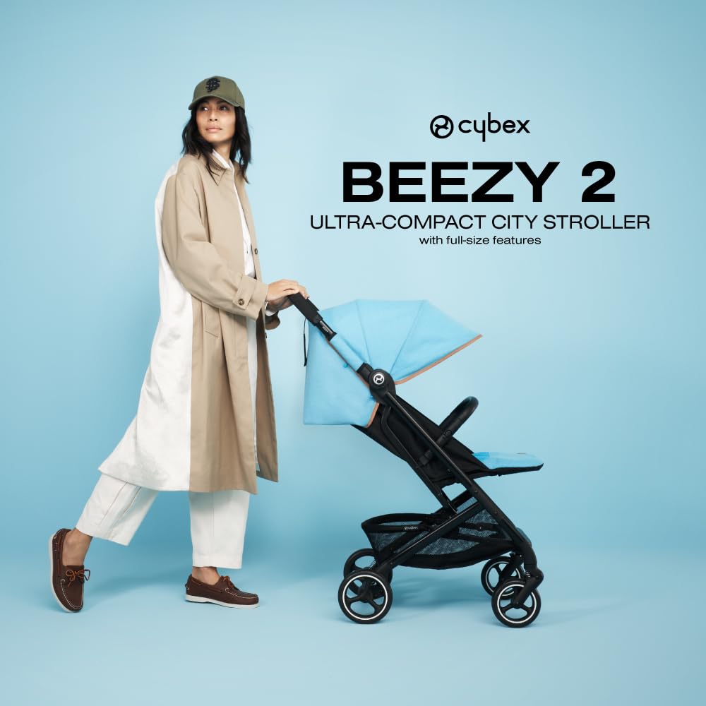 New CYBEX Beezy 2 Compact Travel Stroller (Dark Blue) - Kidsy