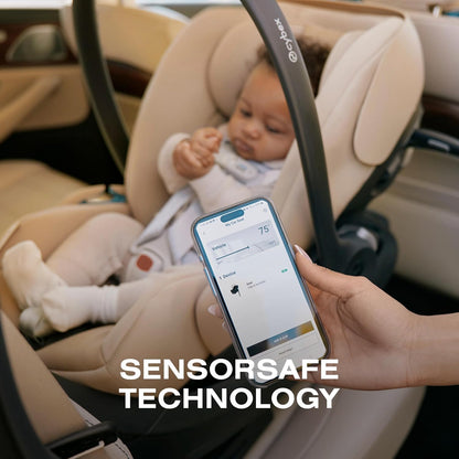 New Cybex Cloud G Pro Infant Car Seat with SensorSafe (Moon Black) - Kidsy