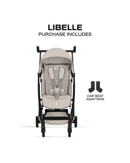 New Cybex Libelle Lightweight Compact Travel Stroller (Dune Grey) - Kidsy