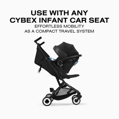 New Cybex LIBELLE Ultra Lightweight Travel Stroller (Magic Black) - Kidsy