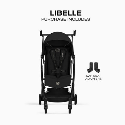 New Cybex LIBELLE Ultra Lightweight Travel Stroller (Magic Black) - Kidsy