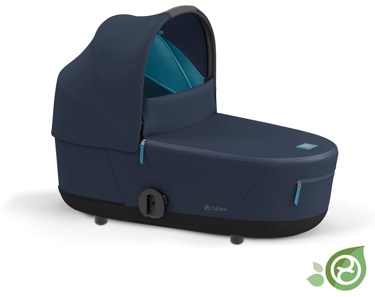 New Cybex Mios 3 Lux Carry Cot (Conscious Dark Navy)