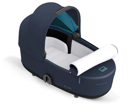 New Cybex Mios 3 Lux Carry Cot (Conscious Dark Navy) - Kidsy