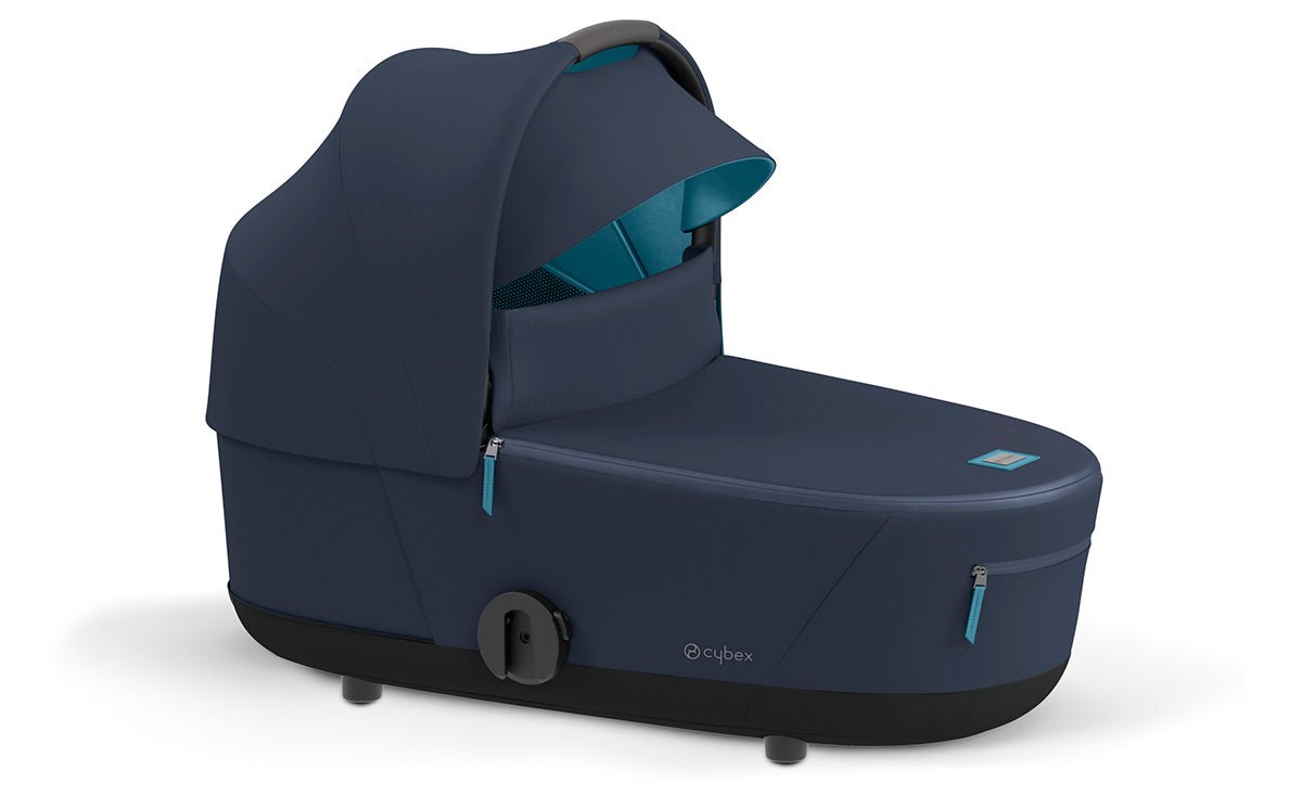 New Cybex Mios 3 Lux Carry Cot (Conscious Dark Navy) - Kidsy