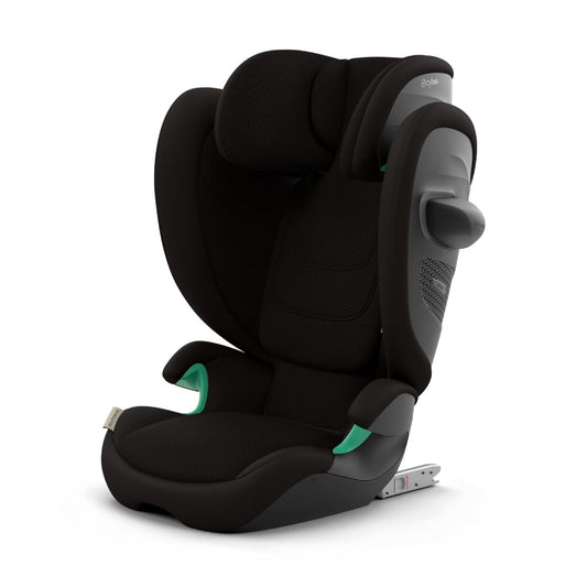 New CYBEX Solution G2 Folding Travel Booster with Foldable Design (Moon Black) - Kidsy