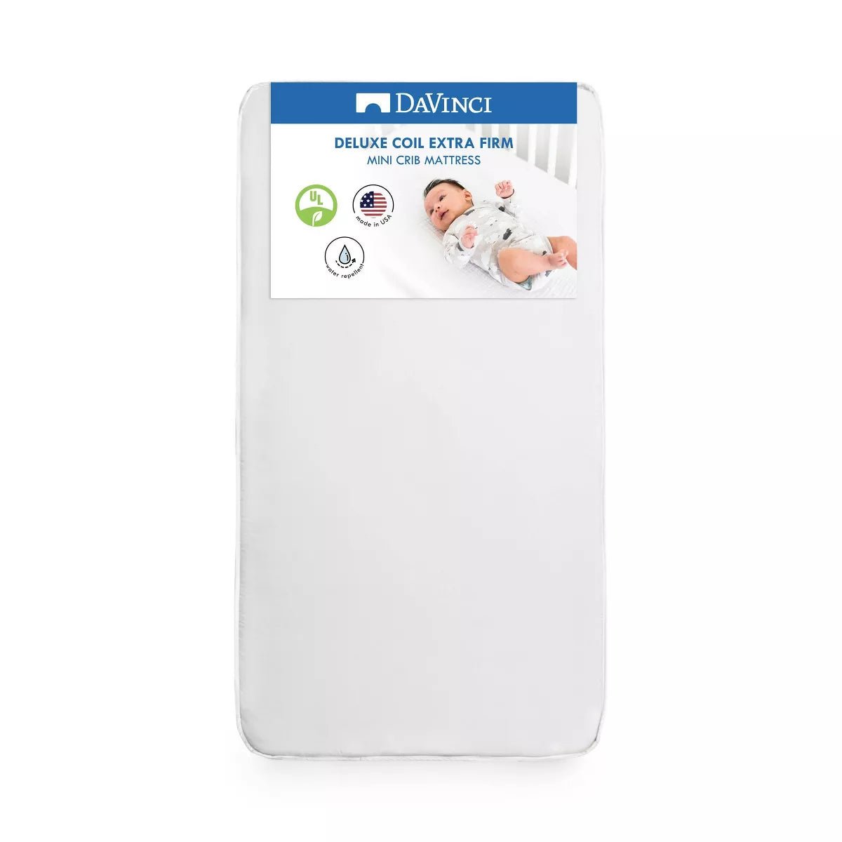 New DaVinci Deluxe Coil Mini Crib Mattress - Kidsy