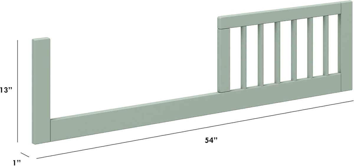New Davinci Toddler Bed Conversion Kit Marley Toddler Bed Rail (Light Sage) - Kidsy