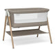 New Delta Children Bondi Beechwood Bedside Bassinet (Tan) - Kidsy