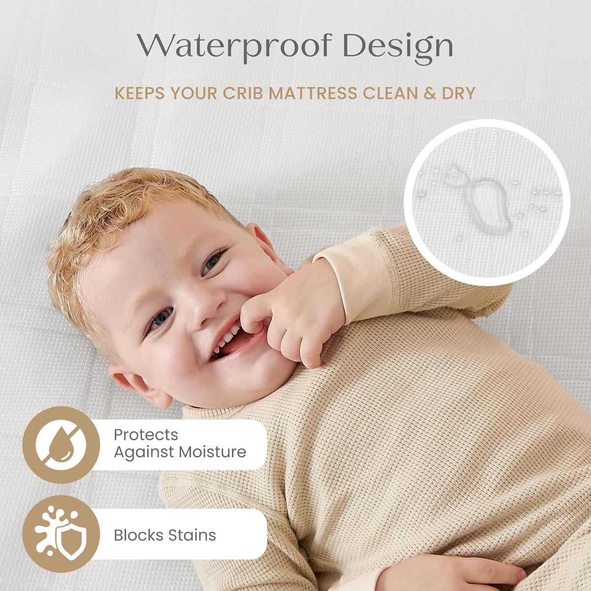 New Delta Children Breeze Breathable Crib Mattress Topper - Kidsy