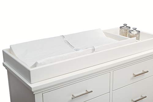 New Delta Children Contoured Changing Pad (White) - Kidsy