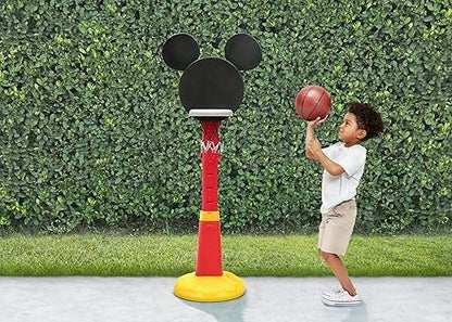 New Delta Children - Disney Mickey Mouse Basketball Set (Red/Black) - Kidsy